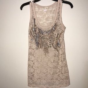 Lace Tank Top